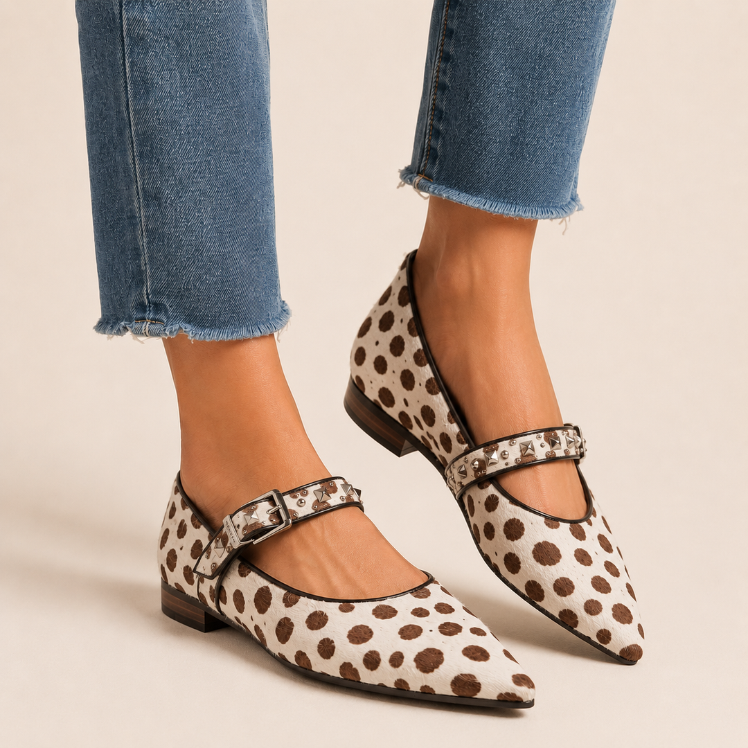 Leo | Ploché boty s leopardím vzorem