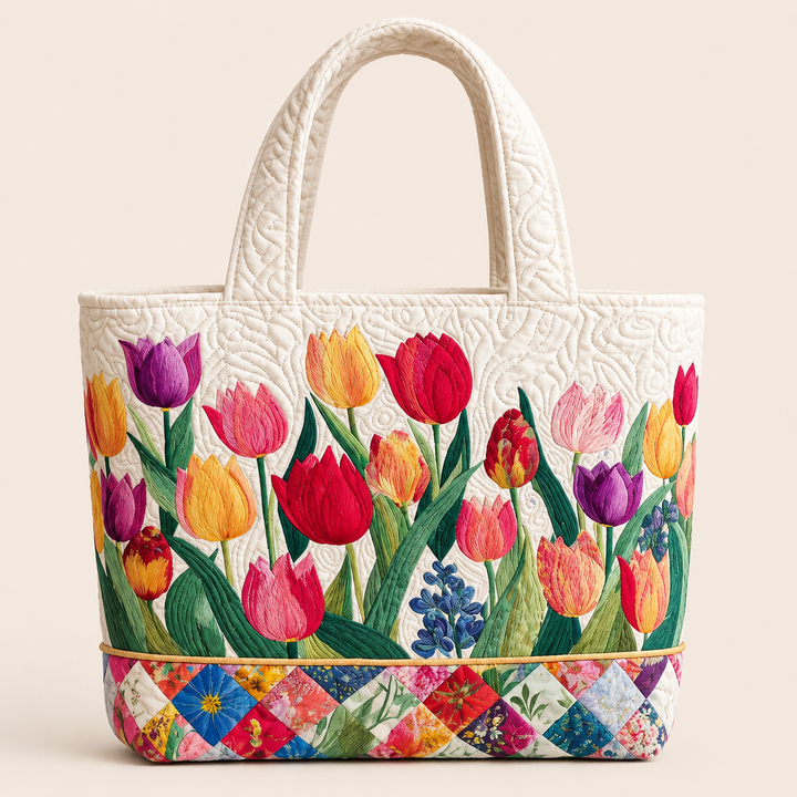 Tulipánová zahrada | Ručně vyrobená taška