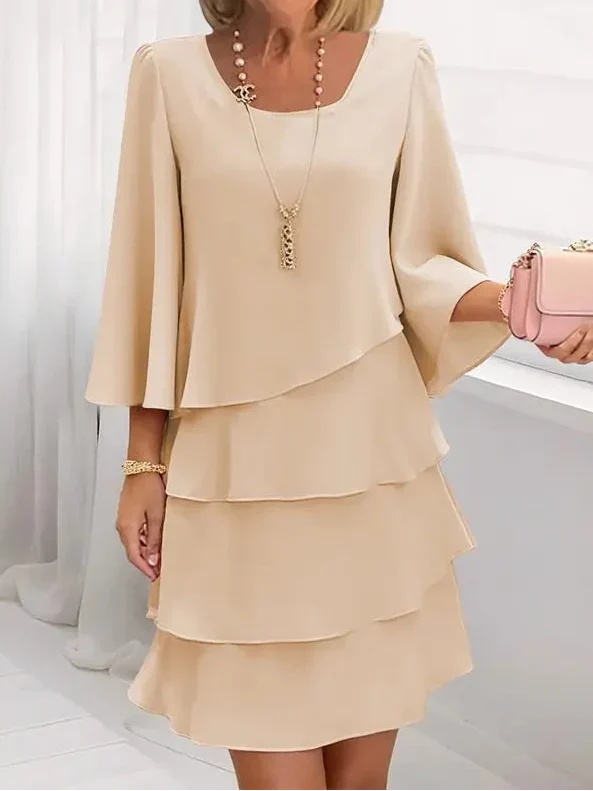 Catherine - Elegantní pruhované šaty