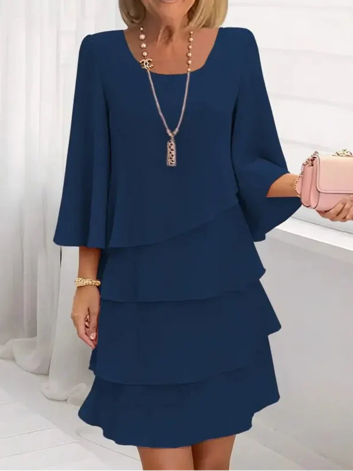 Catherine - Elegantní pruhované šaty