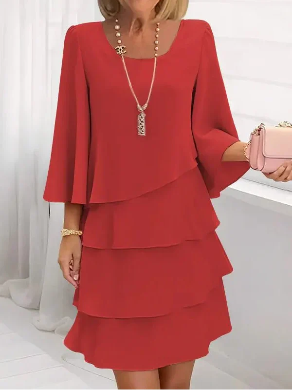 Catherine - Elegantní pruhované šaty